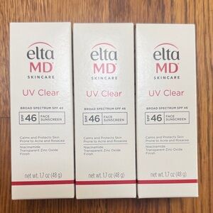 EltaMD UV Clear SPF 46 Face Sunscreen - White and Red Packaging